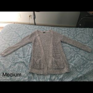 Long sleeve cardigan sweater